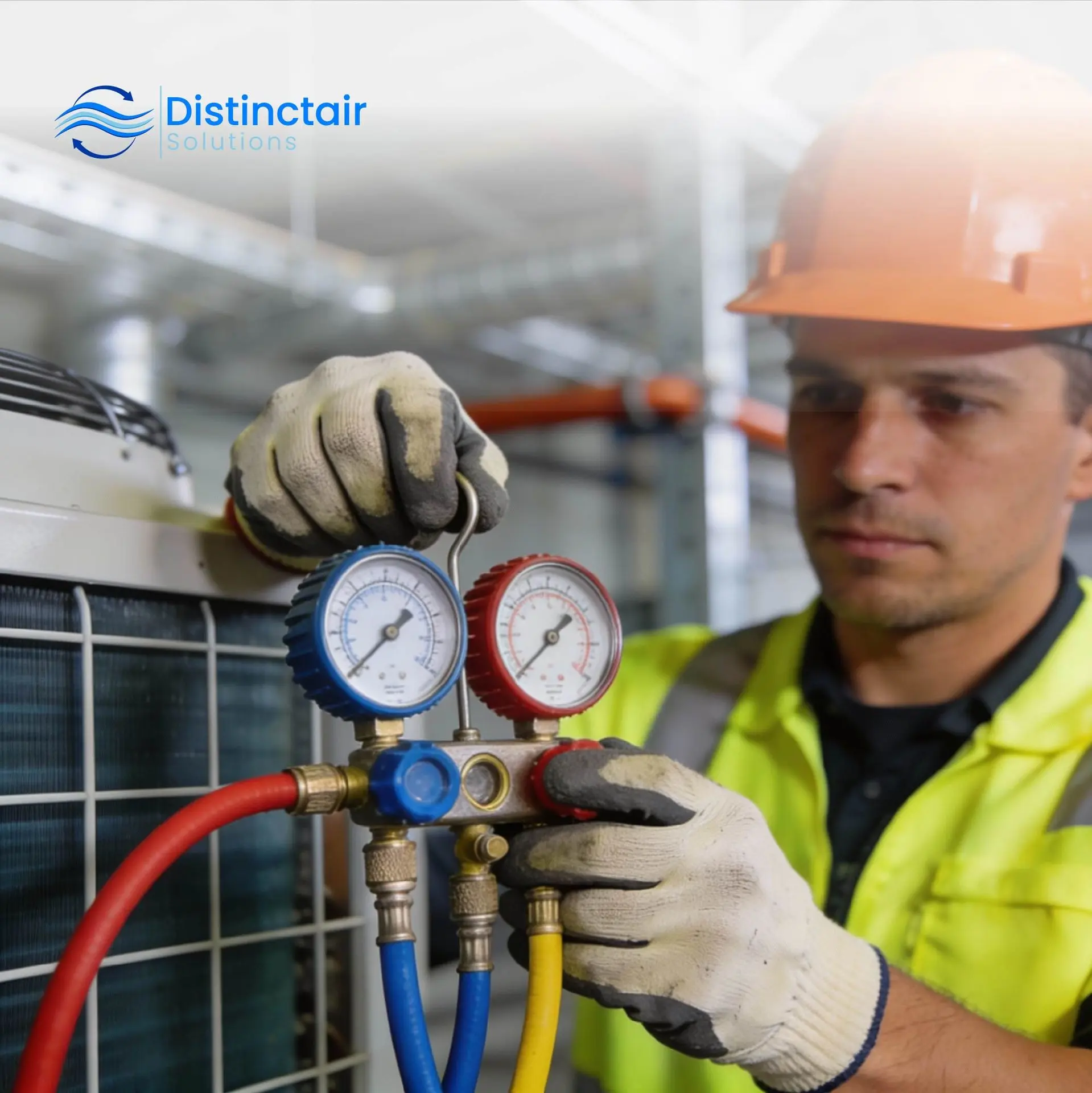 How to Choose a Reliable HVAC Contractor in Canada: An HVAC contractor performing HVAC inspection