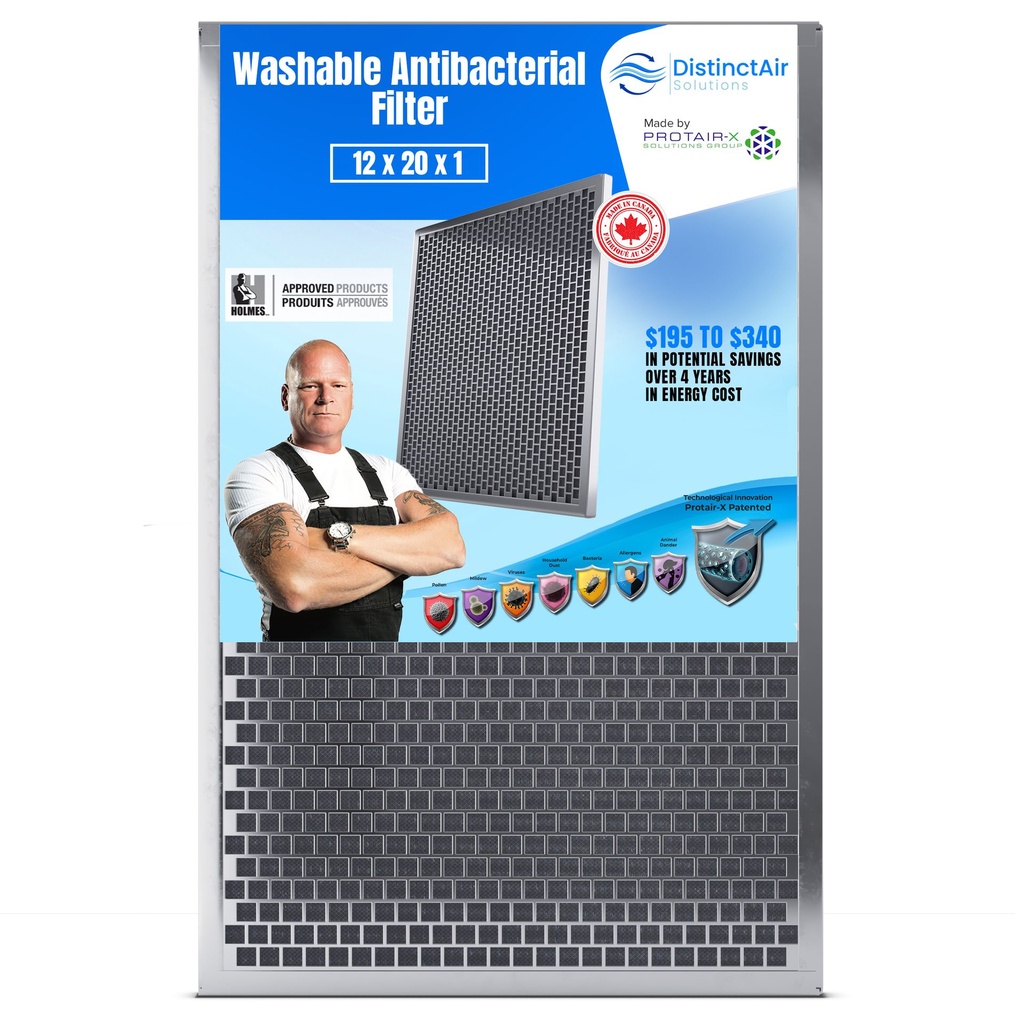 Filtre à air Protair-X 12x20x1
